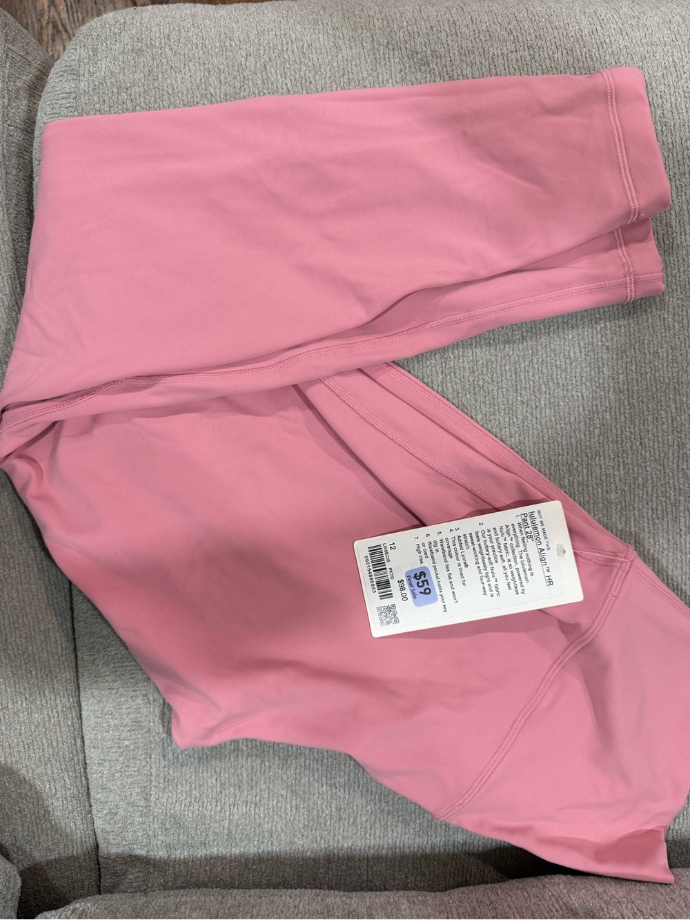 lululemon athletica Pink High-Rise Bike Shorts